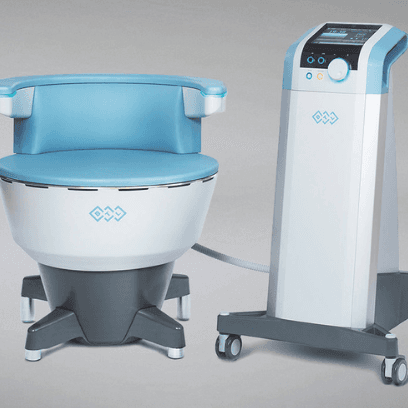 BTL Emsella – a device for pelvic floor muscle therapy for both women and men.